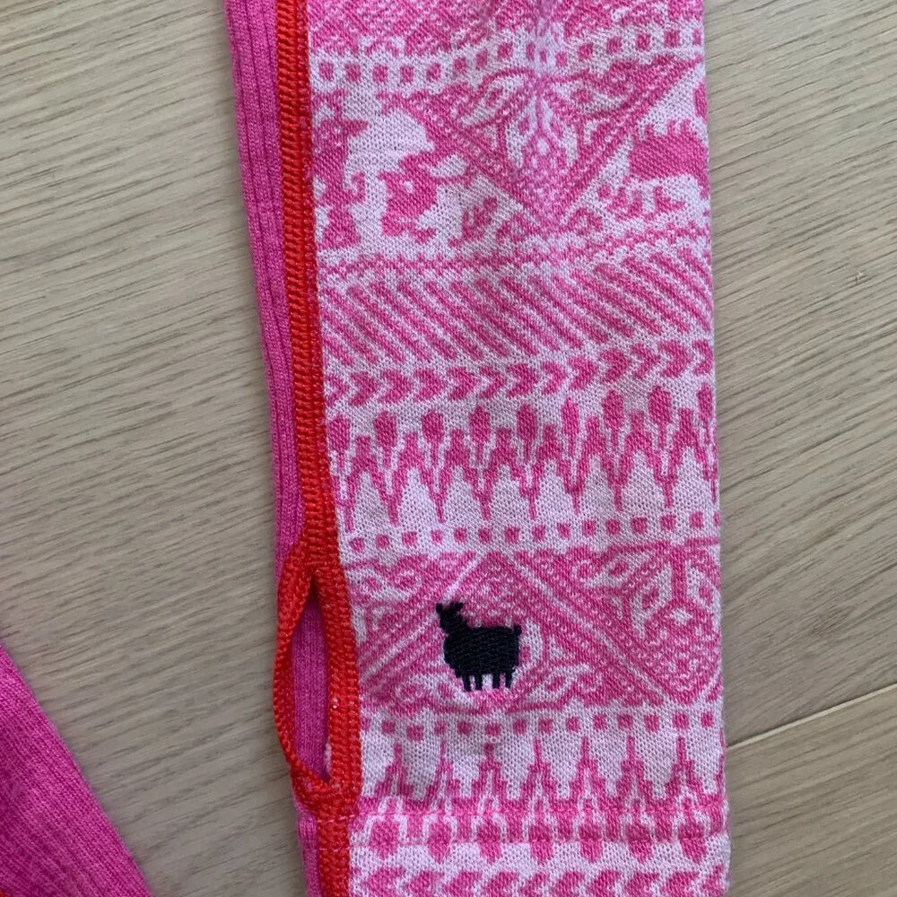 NWOT Kari Traa 100% Merino Wool Baselayer Tale Sweater Sweet Pink Women's S - Picture 8 of 11